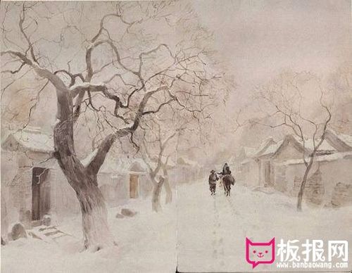 城南旧事插画图片,回忆童年往事