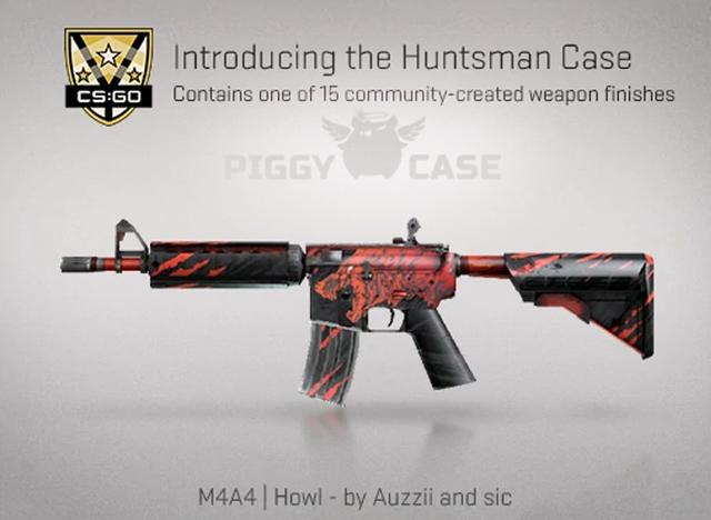 csgo开箱的故事:piggycase-两个版本的猎杀者武器箱有