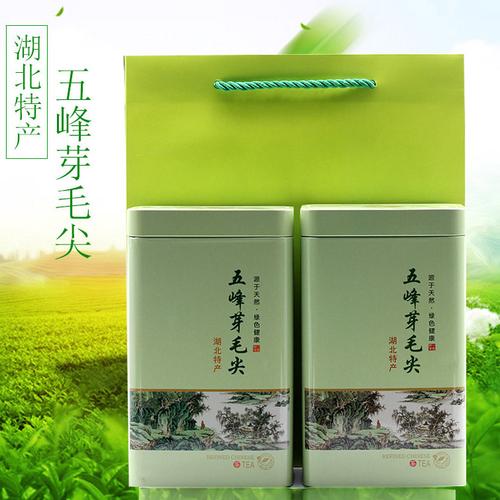 五峰毛尖绿茶2020新茶春茶湖北散装茶叶宜昌味浓五峰芽茶耐泡500g