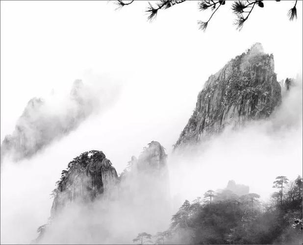 金鹤峰:画意摄影,写意黄山