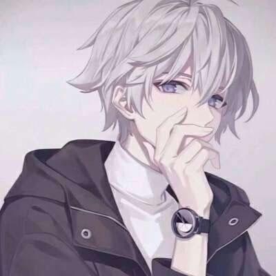 qq头像高冷卡通男生