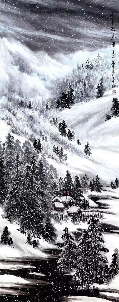 时代艺术名家水墨山水画家范喜伦作品展