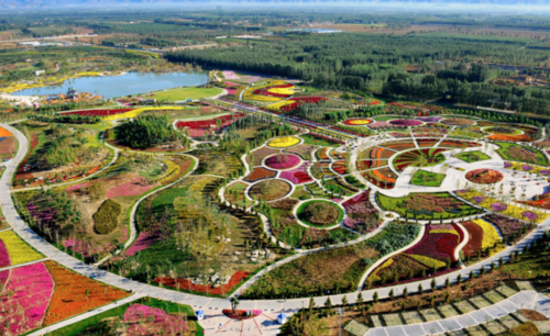 鲜花港全貌/北京国际鲜花港官网