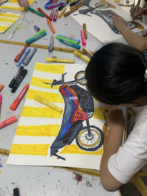 线描61摩托车写生_摩托车_写生_线描_文化_绘画