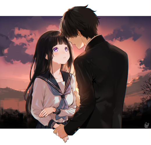 情侣头像来源p站:mery