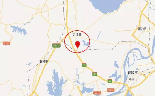 1·19安徽省合肥市庐江县地震