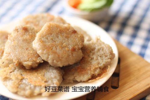 香煎莲藕肉饼