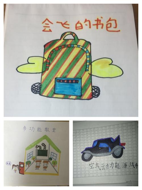 小发明画下来,相信将来一定会实现的!