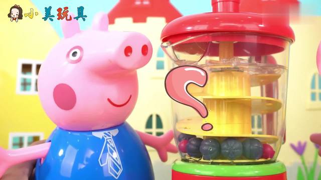 小猪佩奇 厨房玩具 厨房煮面的儿童故事