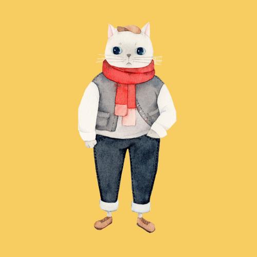 在线撒糖∣简约大气的微信情侣头像推荐