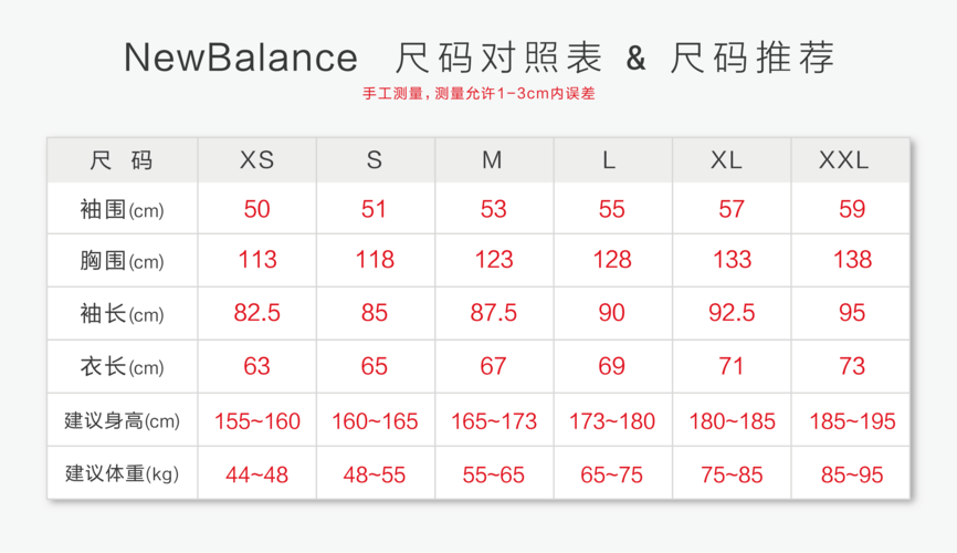 尺码推荐表 此款偏大12码