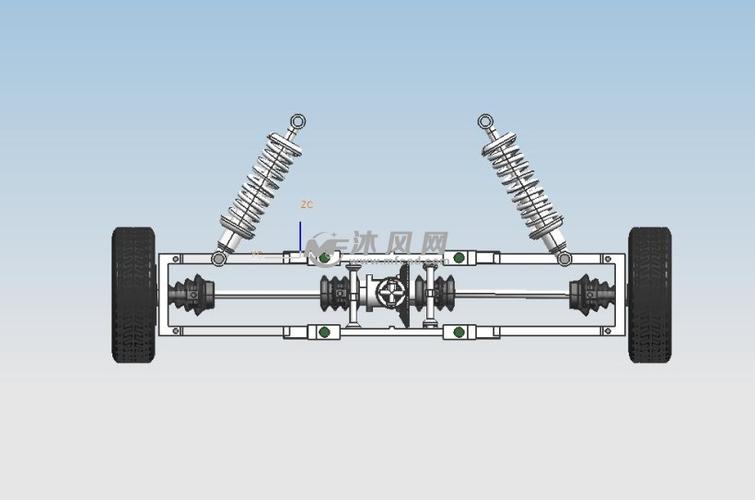 汽车前桥设计图纸