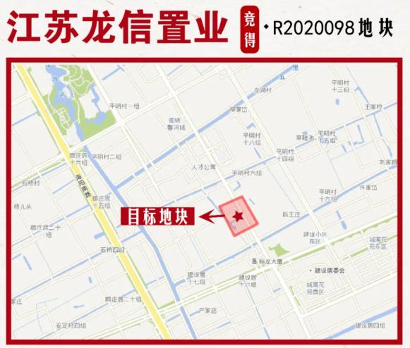 如皋城南街道一住宅用地成功