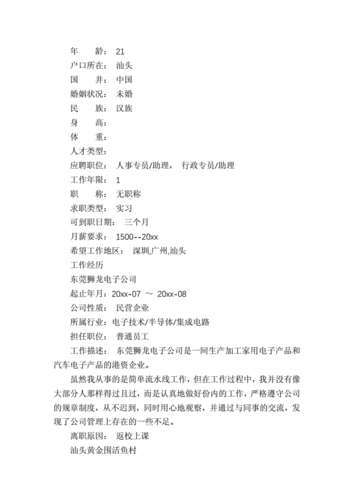 服装导购个人简历范文多篇_简历模板.docx 6页