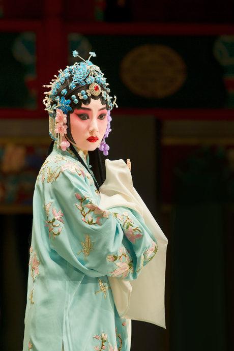 优秀青年京剧演员陈晨北戏教师常秋月剧照转