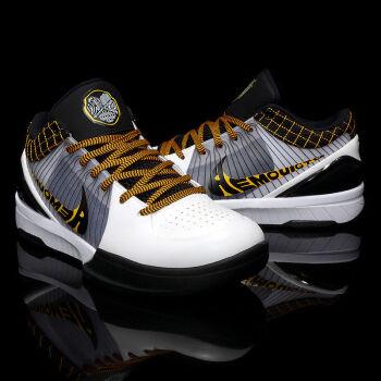 比曼巴精神篮球鞋白金4代低帮5战靴11球鞋男毒液夏季 科比4季后赛