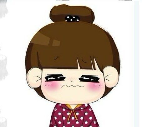 空气刘海卡通头像图片大全