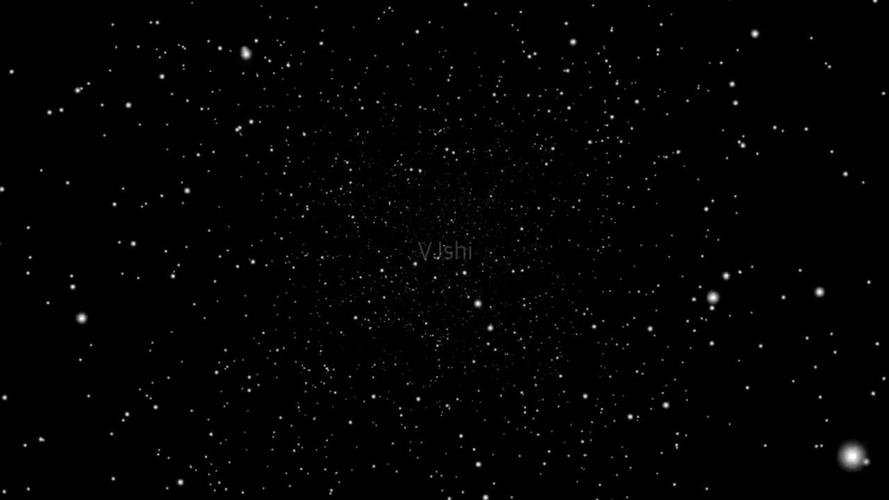星空唯美粒子星星宇宙星河背景视频