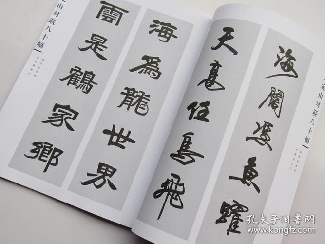 卢定山对联八十幅作品(卢定山书法作品集 对联 春联 )