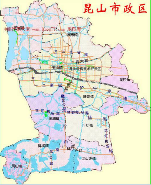 昆山市行政区划