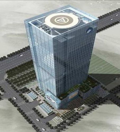 海王银河科技大厦豪华建筑设计装修图片欣赏大全效果图