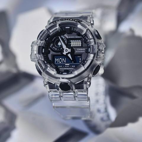 casio卡西欧gshock冰韧系列ga2000ske7a男士石英表