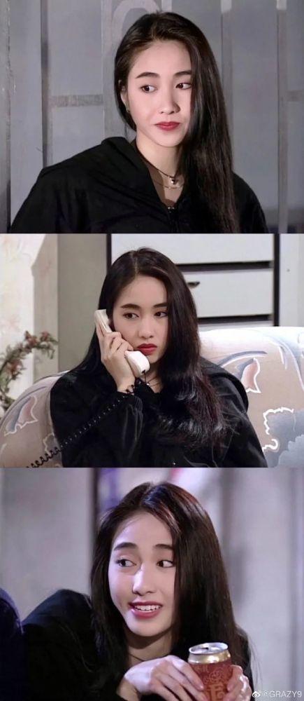 黎姿年轻时颜值爆表了,梨涡浅笑太迷人!