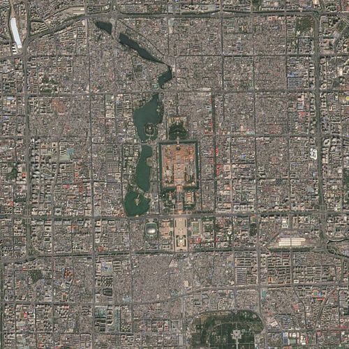 有史以来"更"漂亮的卫星影像地图(北京)提供下载体验