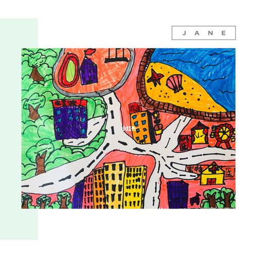 儿童创意美术:手绘地图_手绘_创意美术_设计_儿童画_地理_创意儿童画