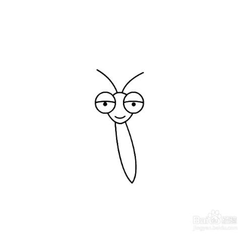幼儿园如何教小朋友画螳螂的简笔画