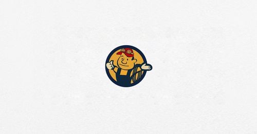 logo设计 卡通人物logo|平面|标志|懒花儿 - 原创作品