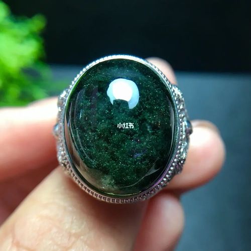 绿幽灵大戒指_戒指_金字塔_千层_水晶_时尚_配饰_首饰