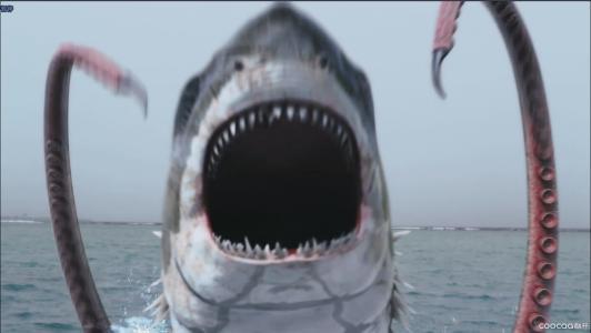 八爪狂鲨简笔画视频