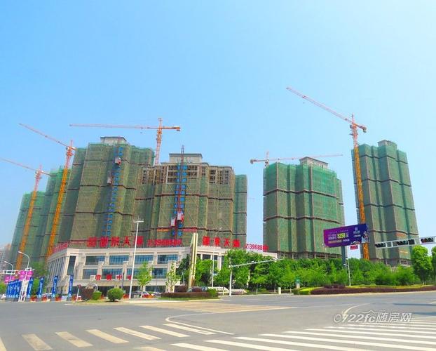4月下旬:随州御景天城工程进度