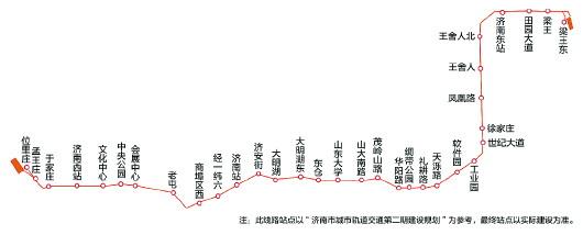 济南轨道交通6号线是贯穿主城区的东西向骨干线,途经槐荫区,天桥区,历