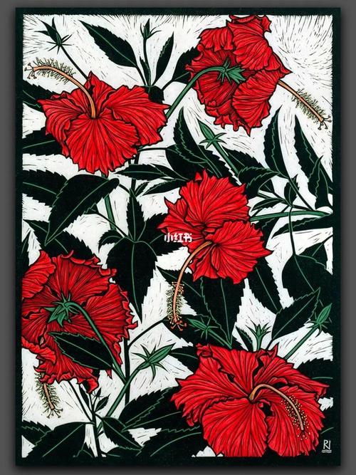 绝美花卉装饰画_装饰画_花卉_兴趣爱好_绘画