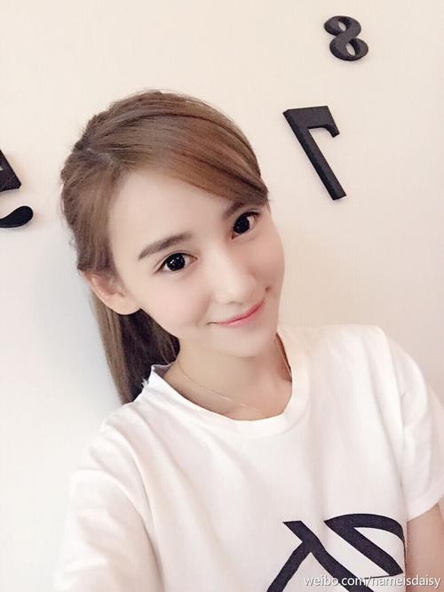 美女李玉洁daisy精致面容照