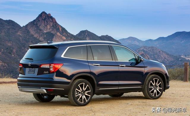 实拍2021款本田飞行员pilot外观太漂亮了