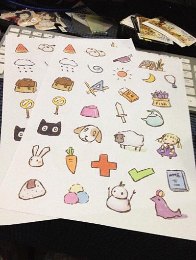 涂鸦|小东西们|插画|插画习作|toiji偷鸡中 - 原创作品 - 站酷 (zcool