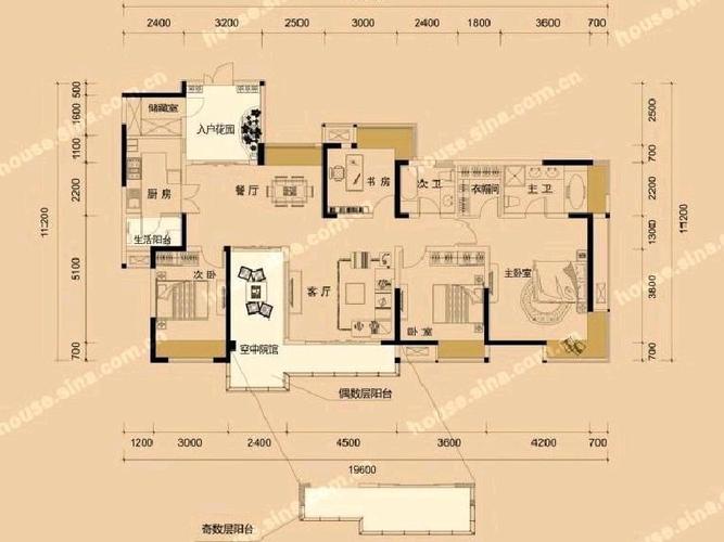 协信天骄城二手房户型图