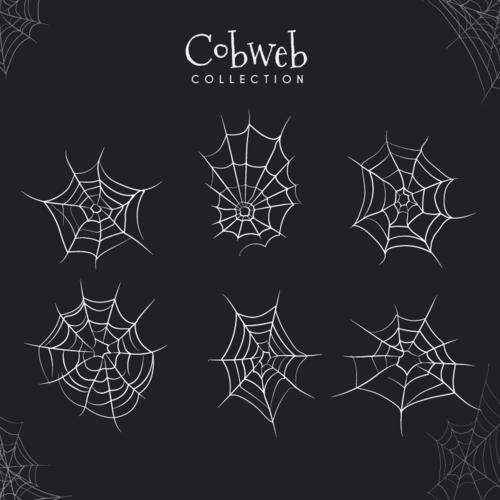 万圣节蜘蛛网矢量素材(eps/ai/png)