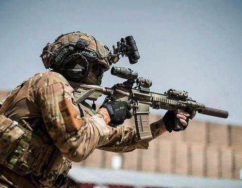 握把,消音,倍镜"满配":这特种部队装备确实帅|作战