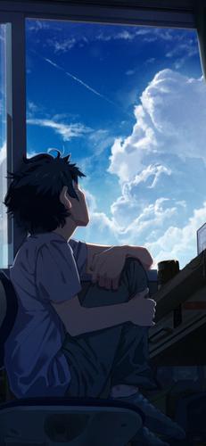 超帅超可动漫男主壁纸|暗恋这种事,就好像下了一场暴雨