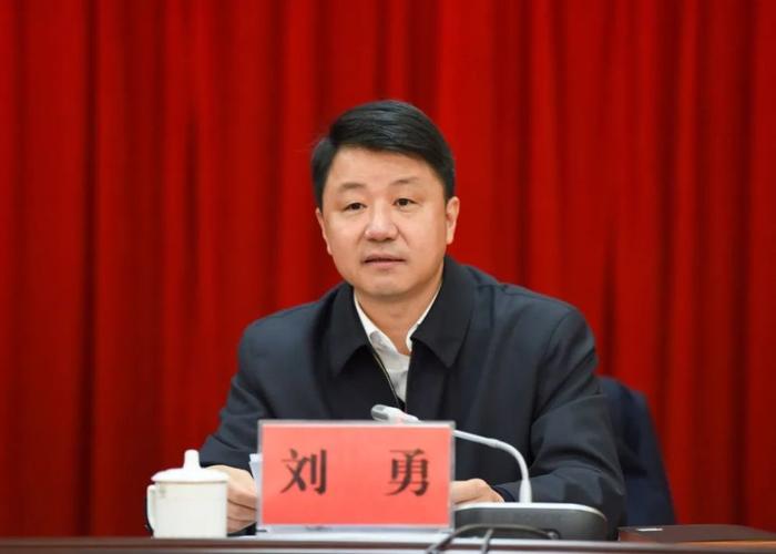 省委组织部常务副部长王正英宣布省委决定并讲话.