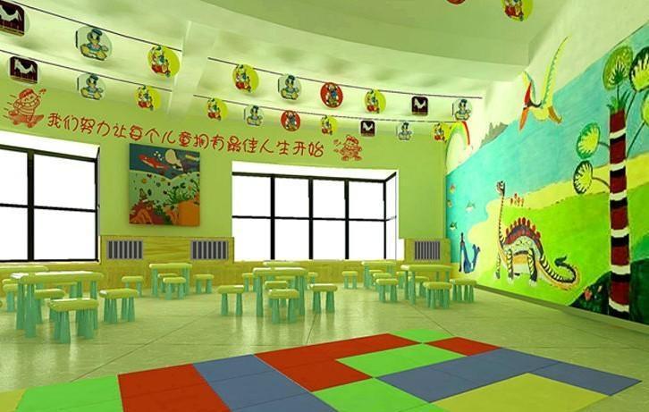50平米幼儿园教室装修效果图