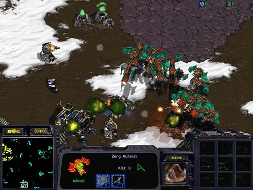 mutalisks overwhelm terran defenses
