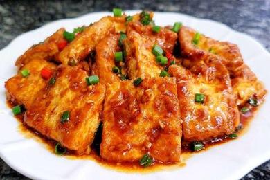 中国特色浇汁豆腐培训吃住免费