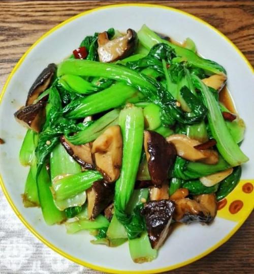 香菇青菜