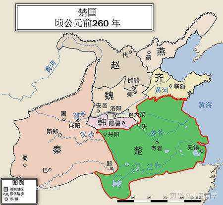 战国时期地图