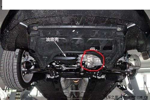 迈腾磕到发动机护板